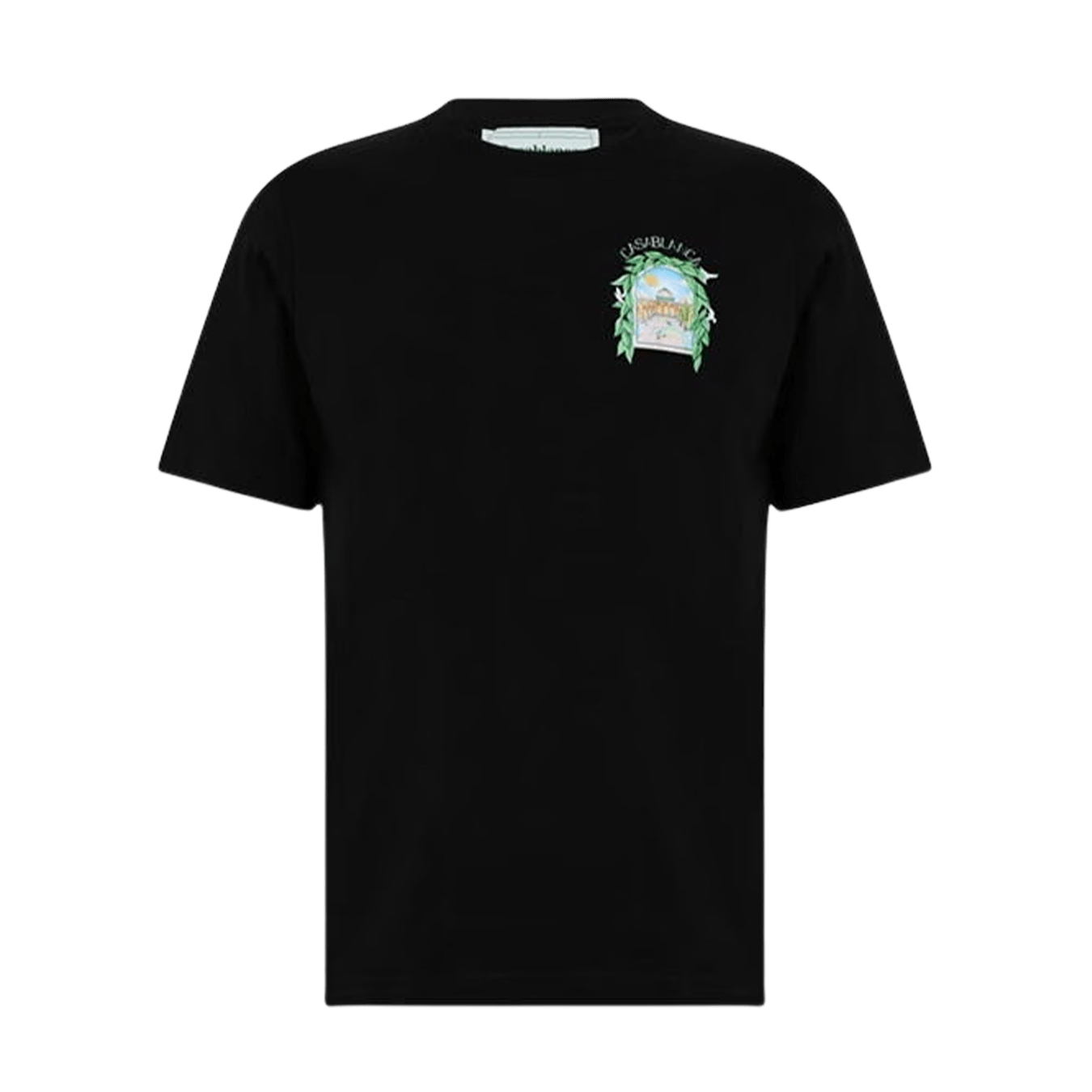 Casablanca L'Arche Tennis Club T-Shirt 'Black' — XXS — Front View