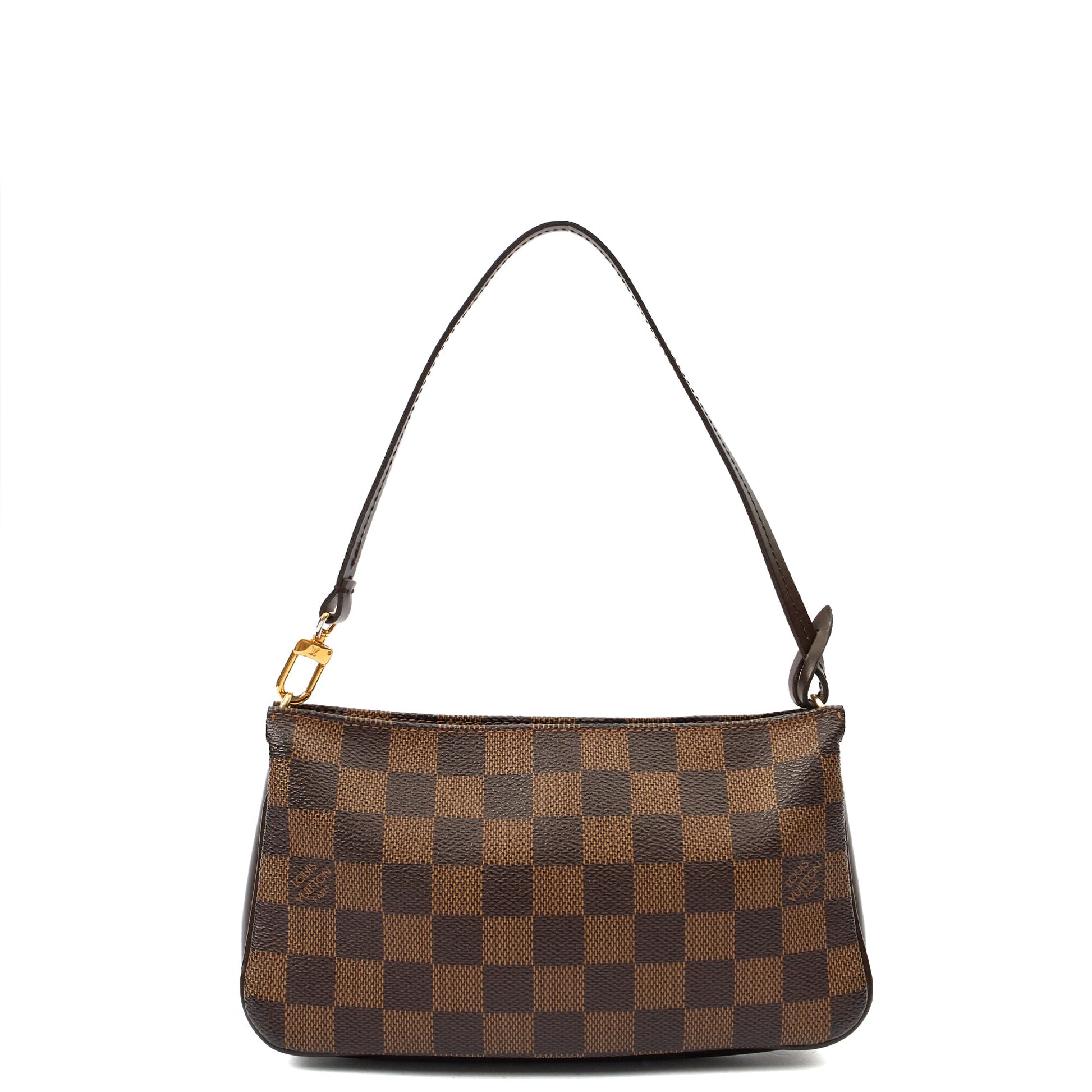 Louis Vuitton Mini Bag Pochette in Damier Ebene, Canvas — Alternate View 9
