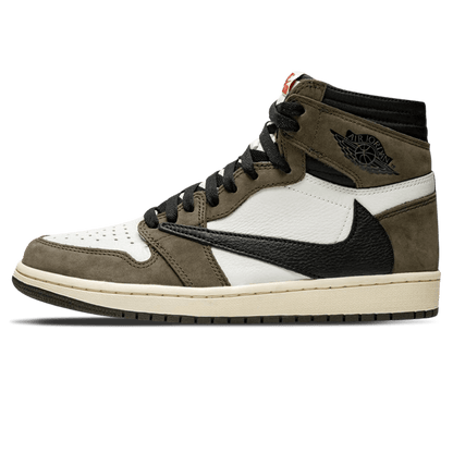 Travis Scott x Air Jordan 1 Retro High OG 'Mocha' — UK 3 | EU 35.5 | US 3.5 — Front View