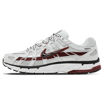 Nike P-6000 'Pure Platinum Team Red' — UK 3 | EU 35.5 | US 3.5 — Front View