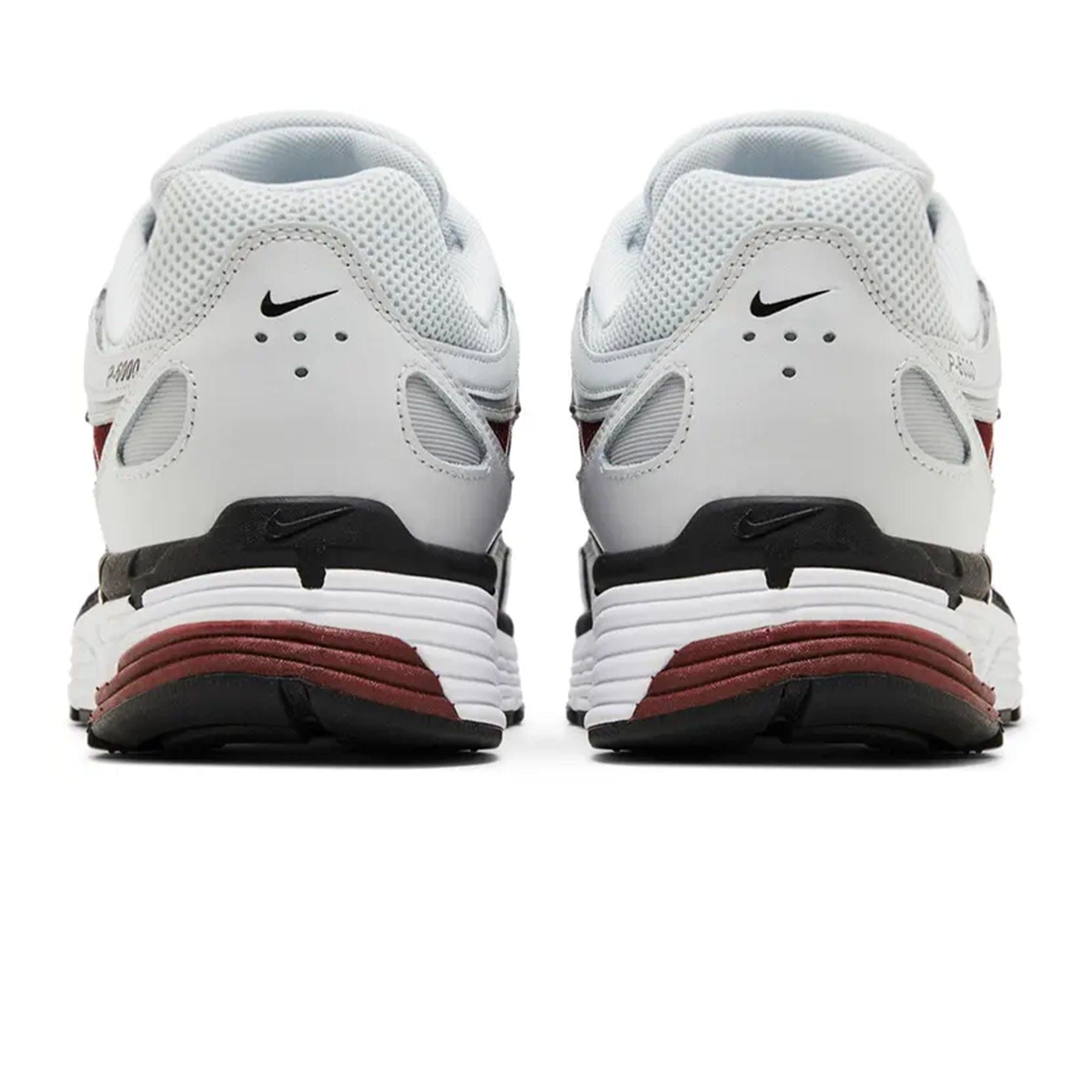 Nike P-6000 'Pure Platinum Team Red' — UK 3 | EU 35.5 | US 3.5 — Back View