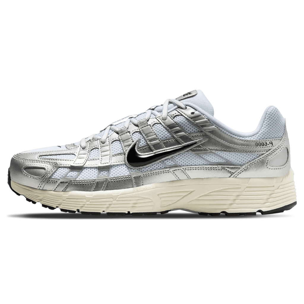 Nike P-6000 'Metallic Flat Silver' — UK 3 | EU 35.5 | US 3.5 — Front View
