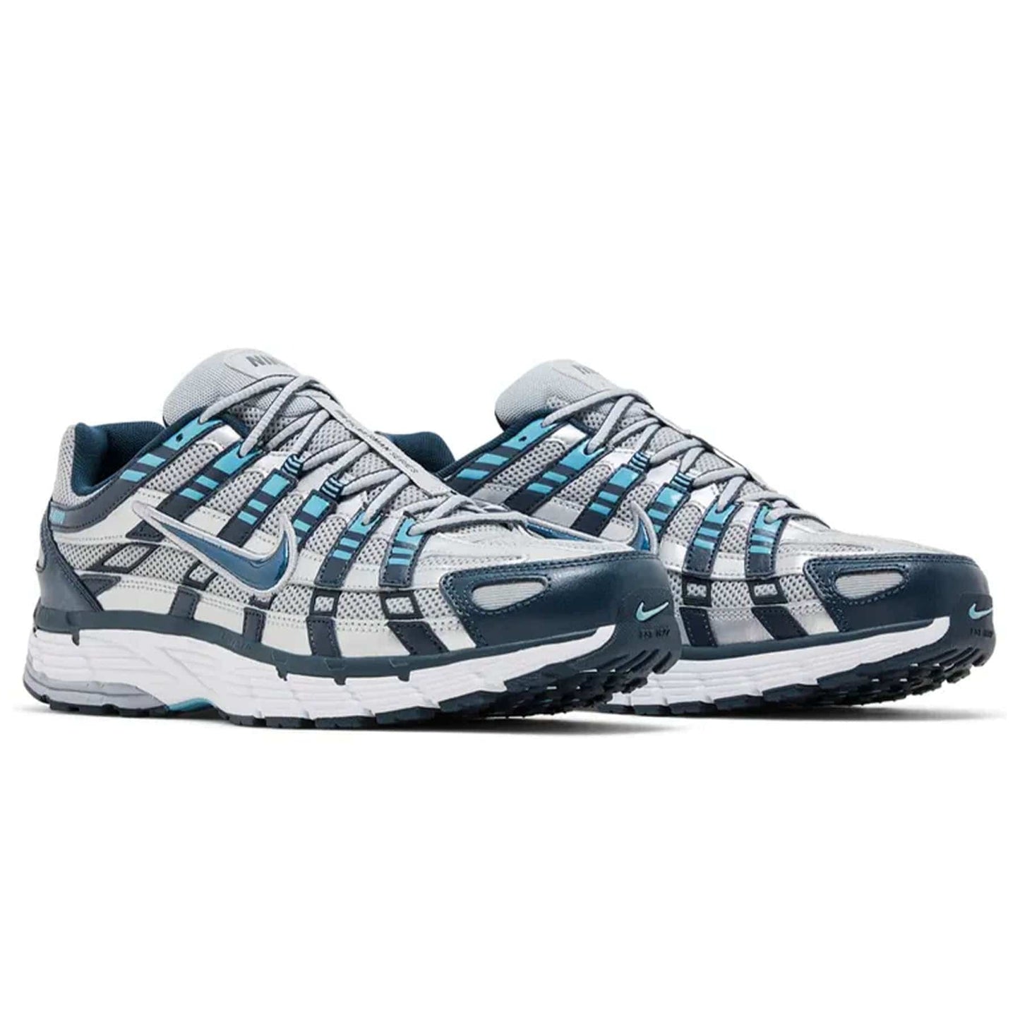 Nike P-6000 'Armory Navy Flat Silver' — UK 3 | EU 35.5 | US 3.5 — Back View
