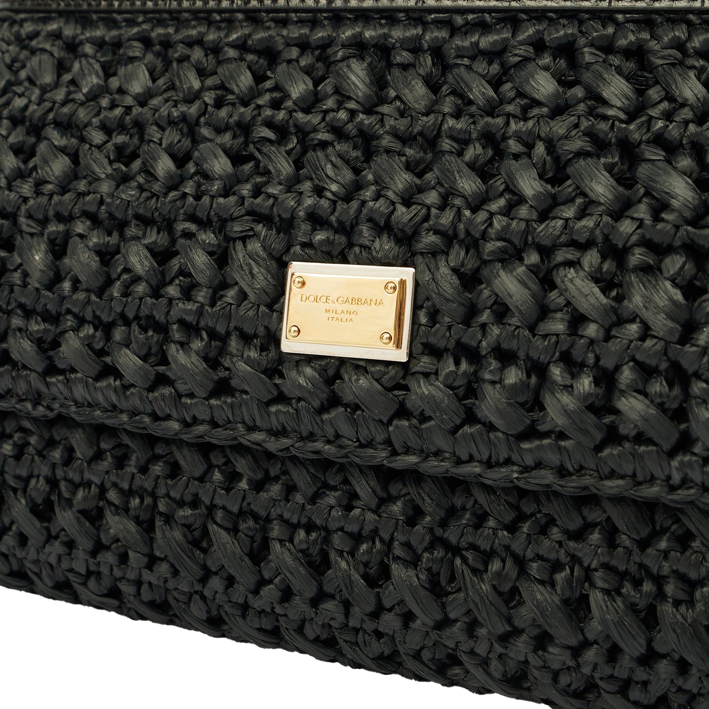 Dolce & Gabbana Top Handle Sicily - Small in Black, Other — Lifestyle View