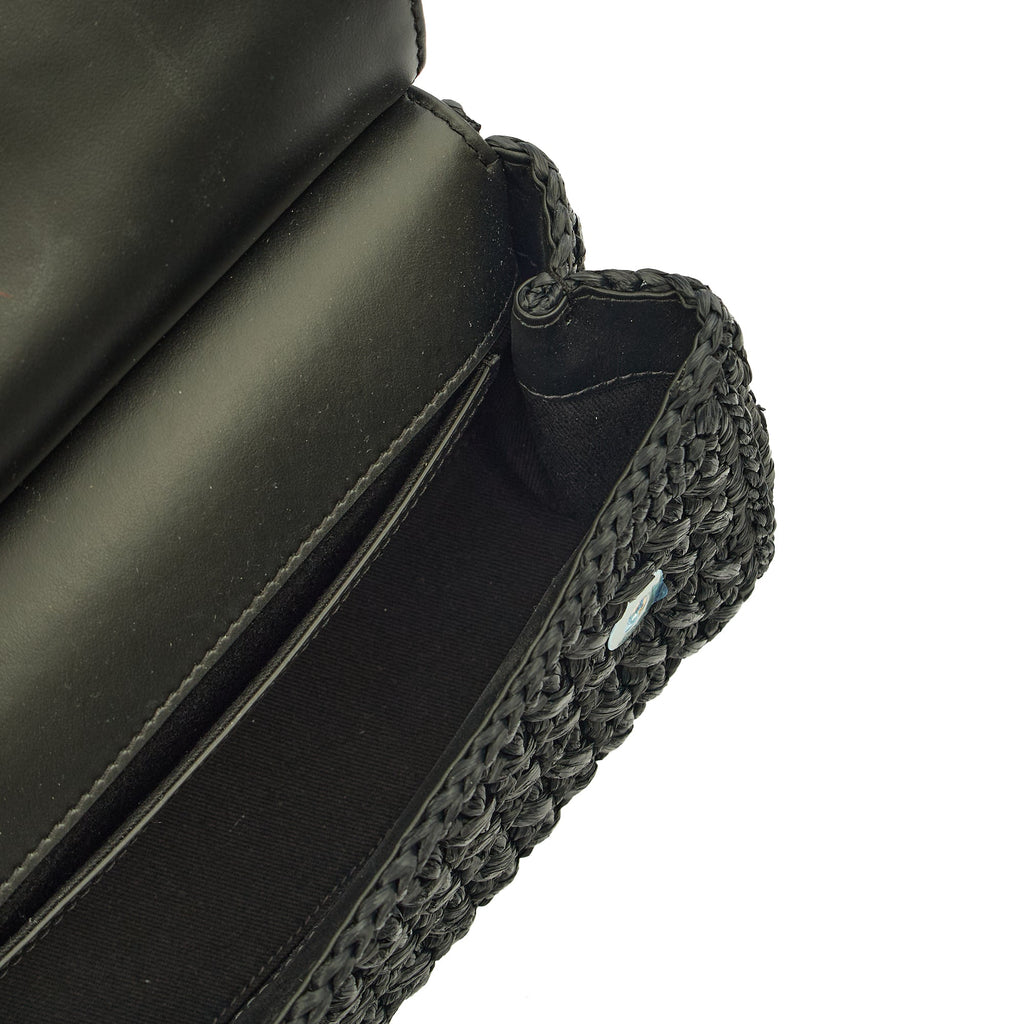 Dolce & Gabbana Top Handle Sicily - Small in Black, Other — Detail View