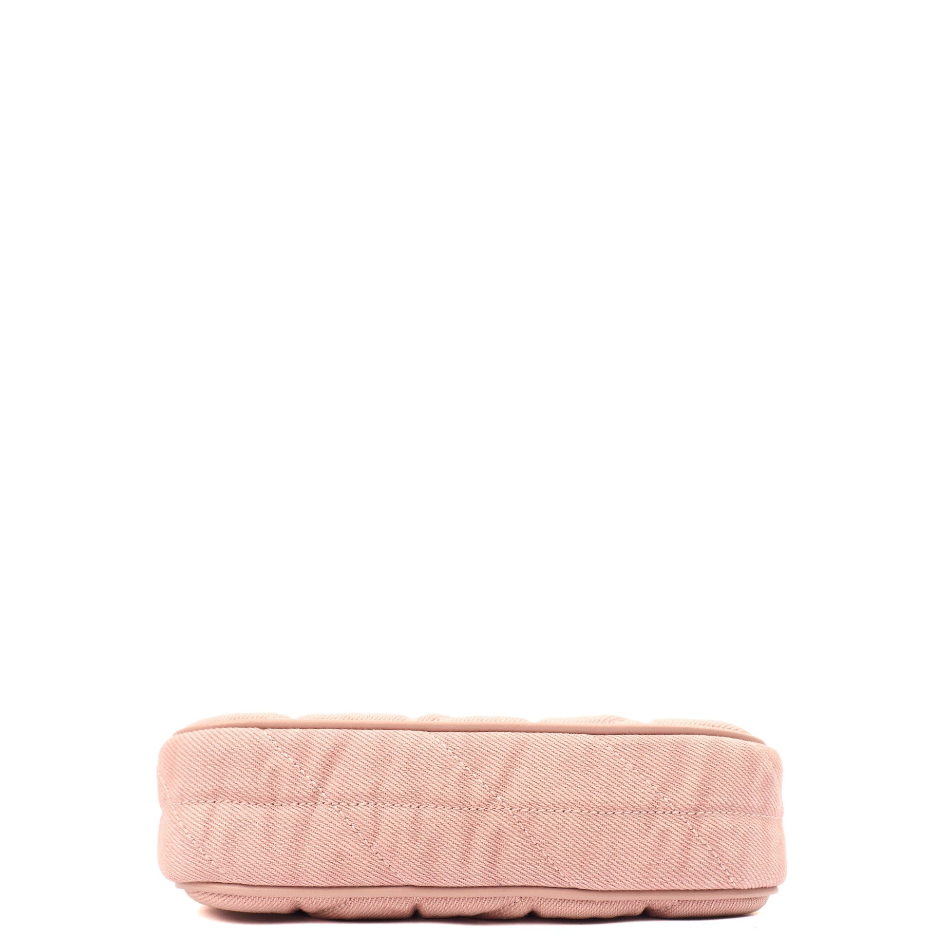 Coach Shoulder Bag Teri Shoulder Bag Woven in Pink, Fabric — Detail View