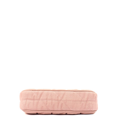 Coach Shoulder Bag Teri Shoulder Bag Woven in Pink, Fabric — Detail View