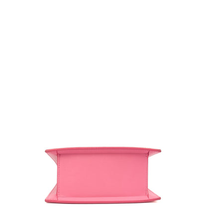 Jacquemus Top Handle Le Chiquito in Pink, Leather — Alternate View 11