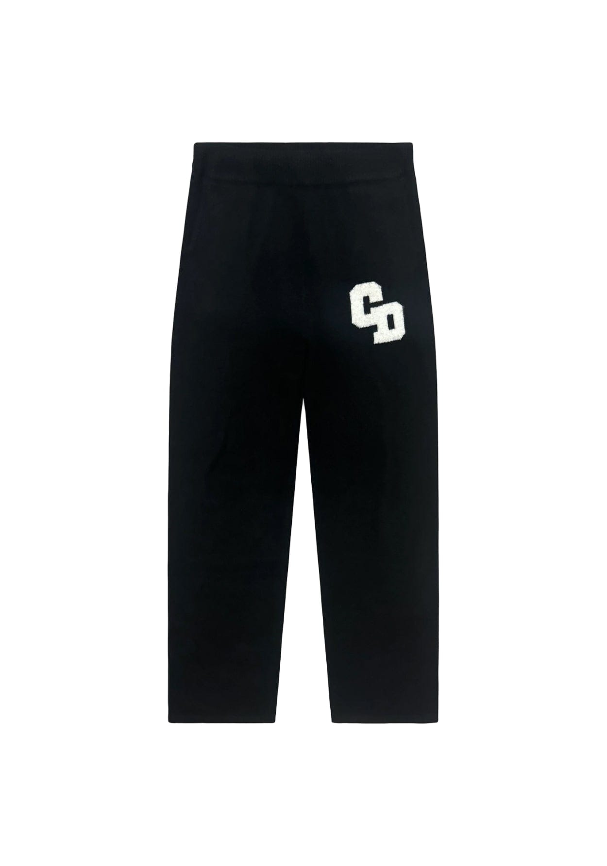 Cardair CD Logo Knit Joggers - Black — S — Front View