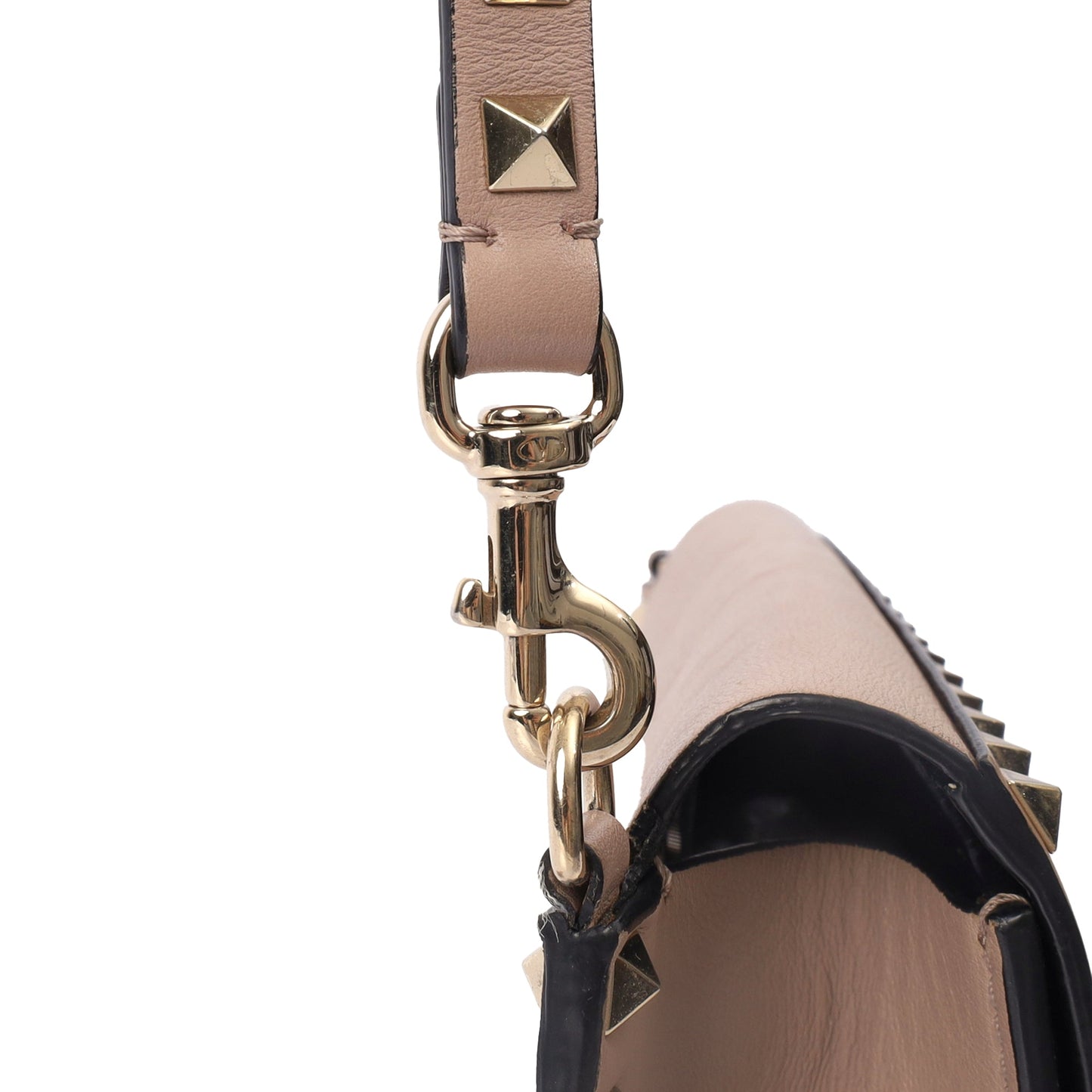 Valentino Cross Body Rockstud Camera Bag in Pink, Leather — Alternate View 16