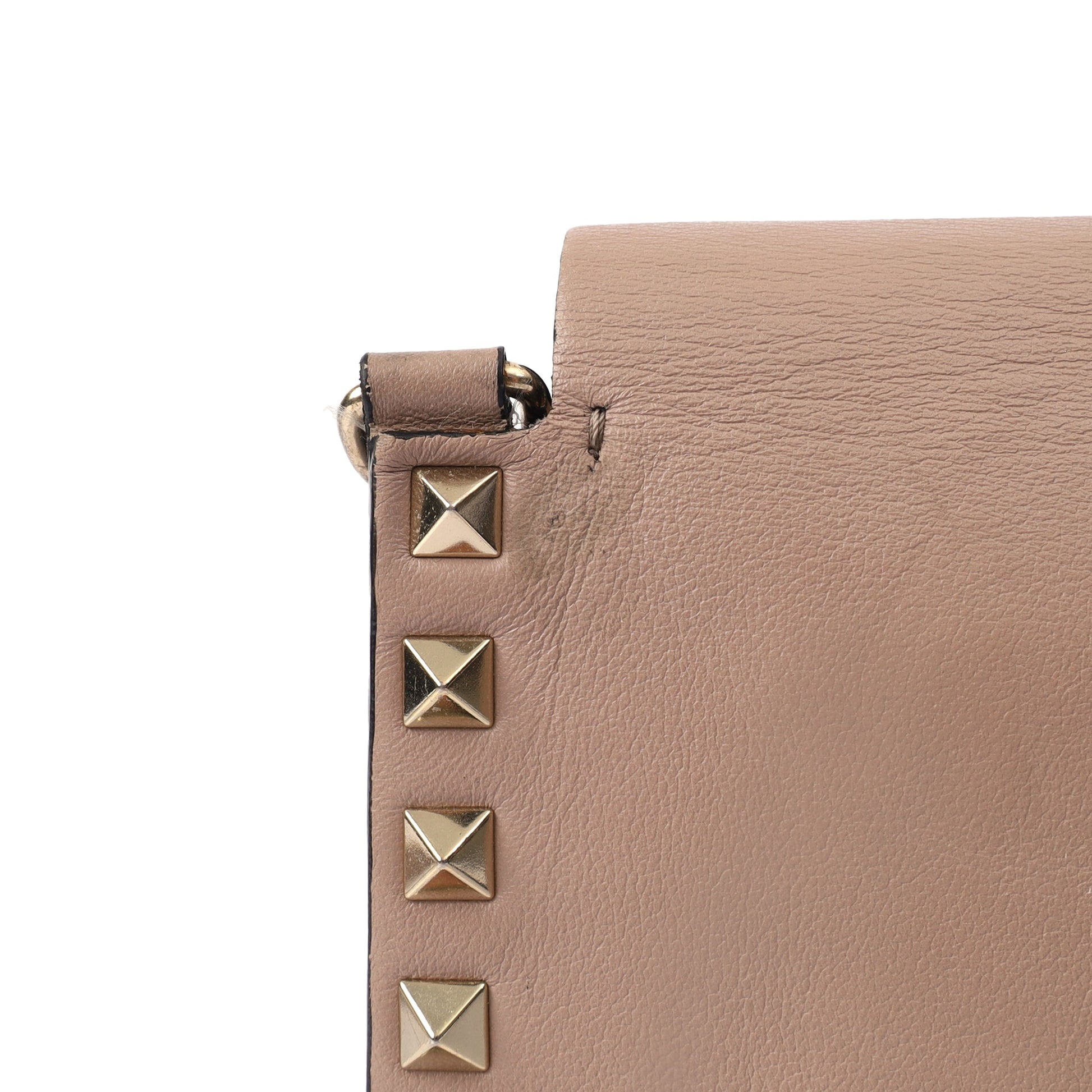 Valentino Cross Body Rockstud Camera Bag in Pink, Leather — Alternate View 8