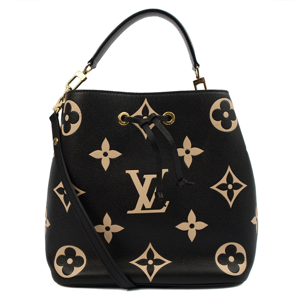 Louis Vuitton Tote NeoNoe in Monogram, Empreinte Leather — Alternate View 9