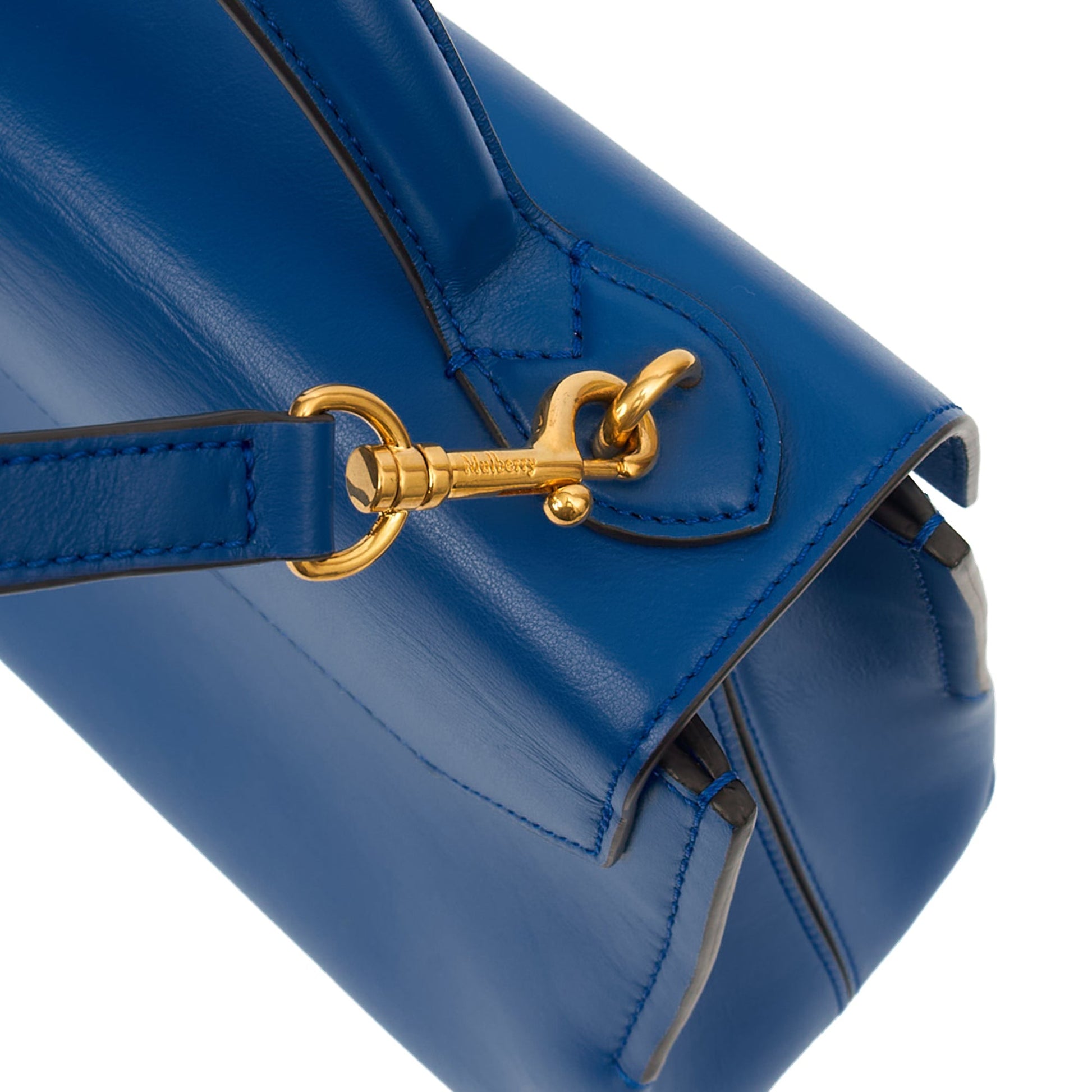 Mulberry Top Handle Seaton in Blue, Calfskin Leather — Alternate View 19