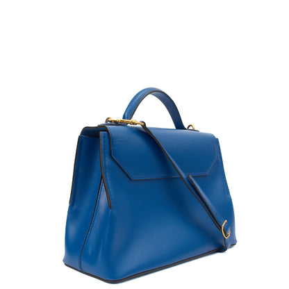 Mulberry Top Handle Seaton in Blue, Calfskin Leather — Alternate View 16