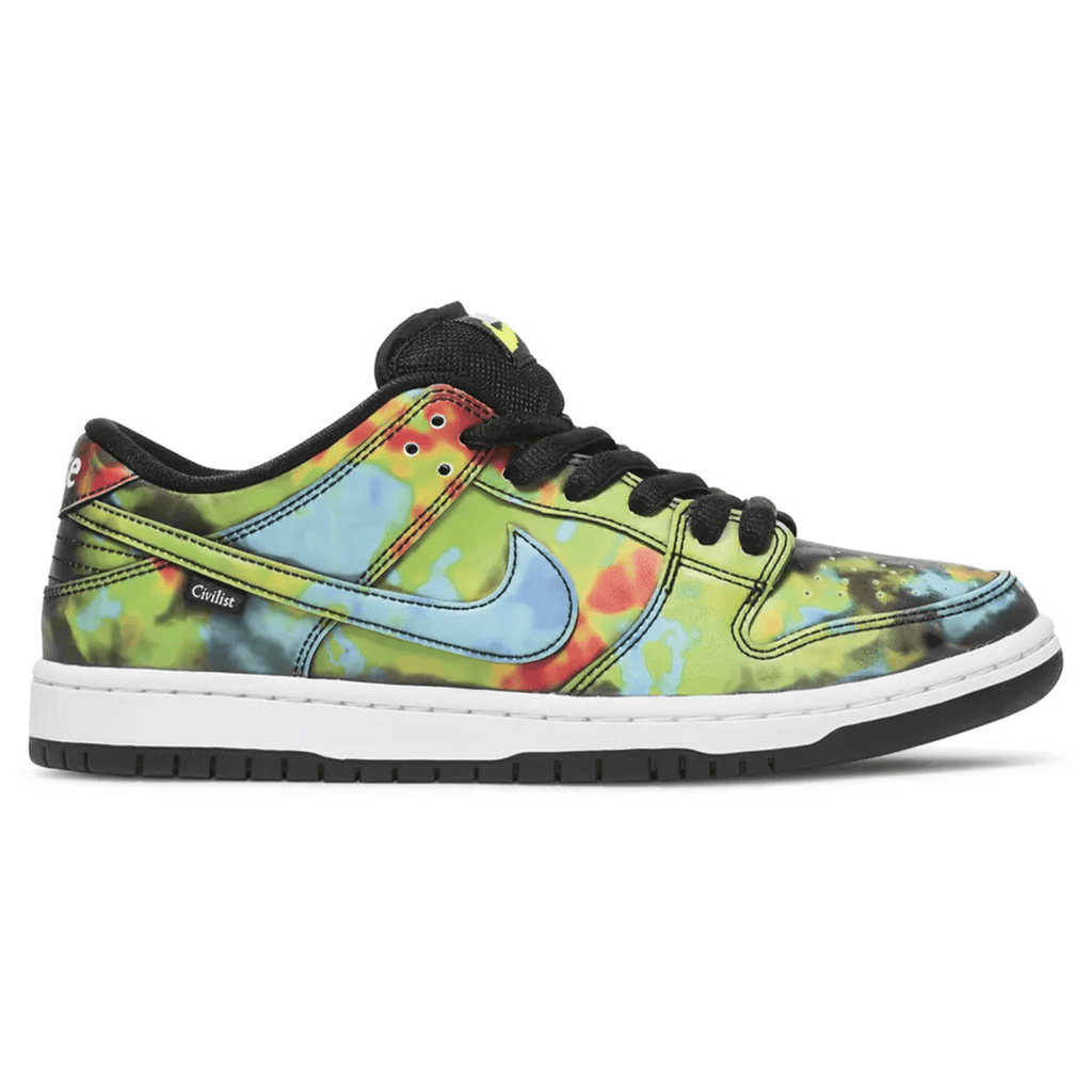 Civilist x Dunk Low Pro SB QS 'Thermography' — UK 3 | EU 35.5 | US 3.5 — Side View