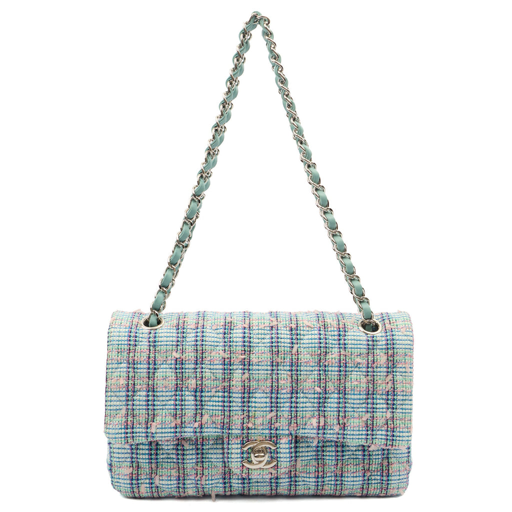 Chanel Shoulder Bag Classic Double Flap - Medium in invalid, Tweed — Alternate View 8