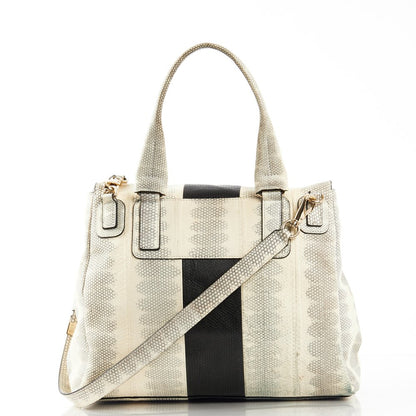 Givenchy Tote Pandora - Medium in Storm Gray, Exotic Effect Leather — Alternate View 10