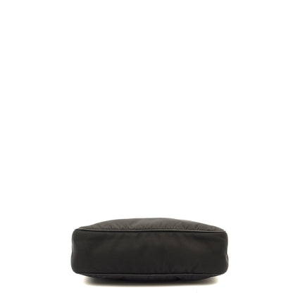 Prada Cross Body Re-Edition 2000 Shoulder Bag in Black, Nylon — Top View