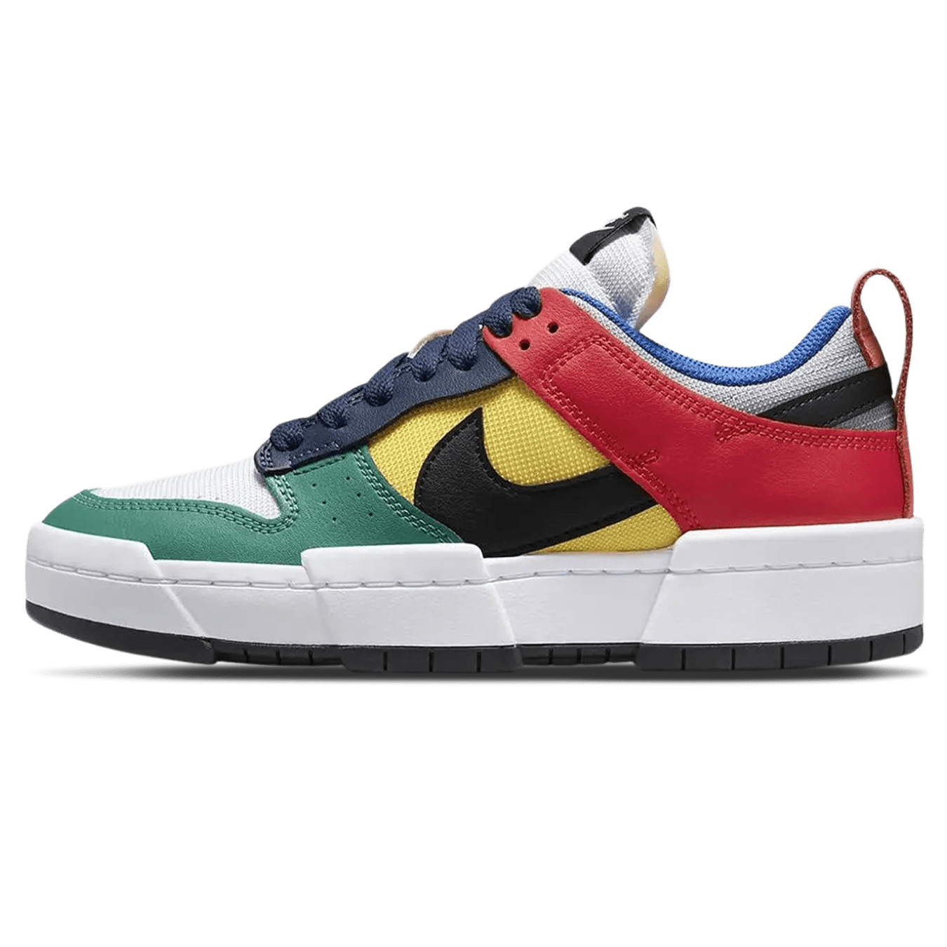Nike Dunk Low Disrupt 'Multi-Color' — UK 2.5 | EU 35.5 | US 5 — Front View