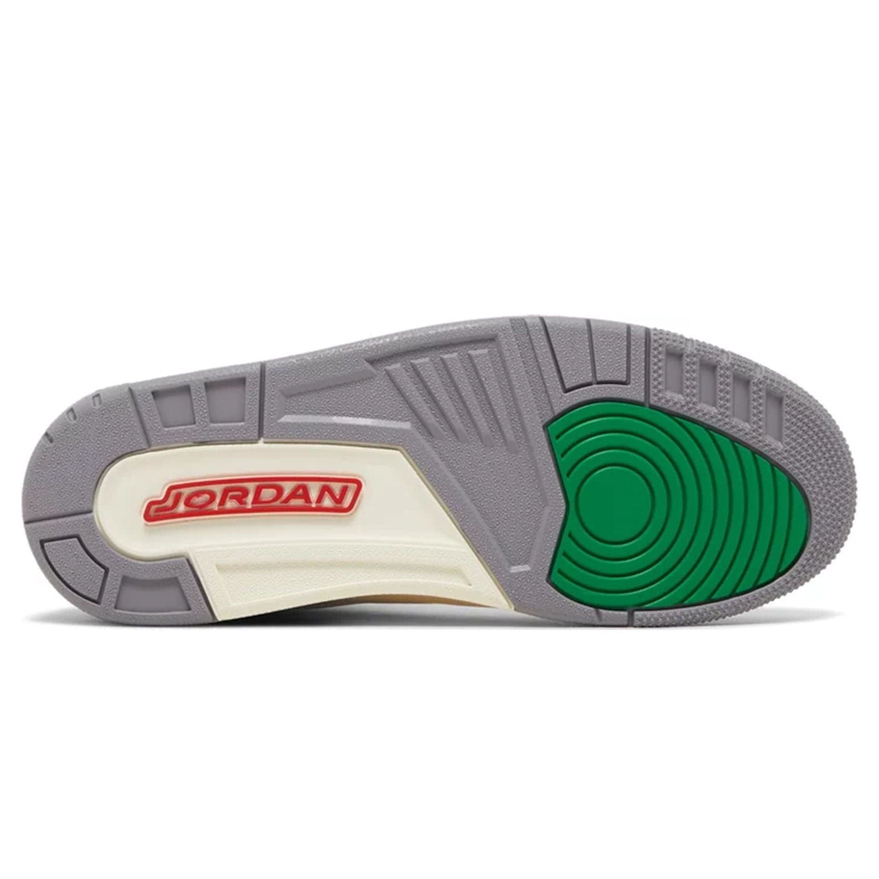 Air Jordan 3 Retro Wmns 'Lucky Green' — UK 2.5 | EU 35.5 | US 5 — Detail View