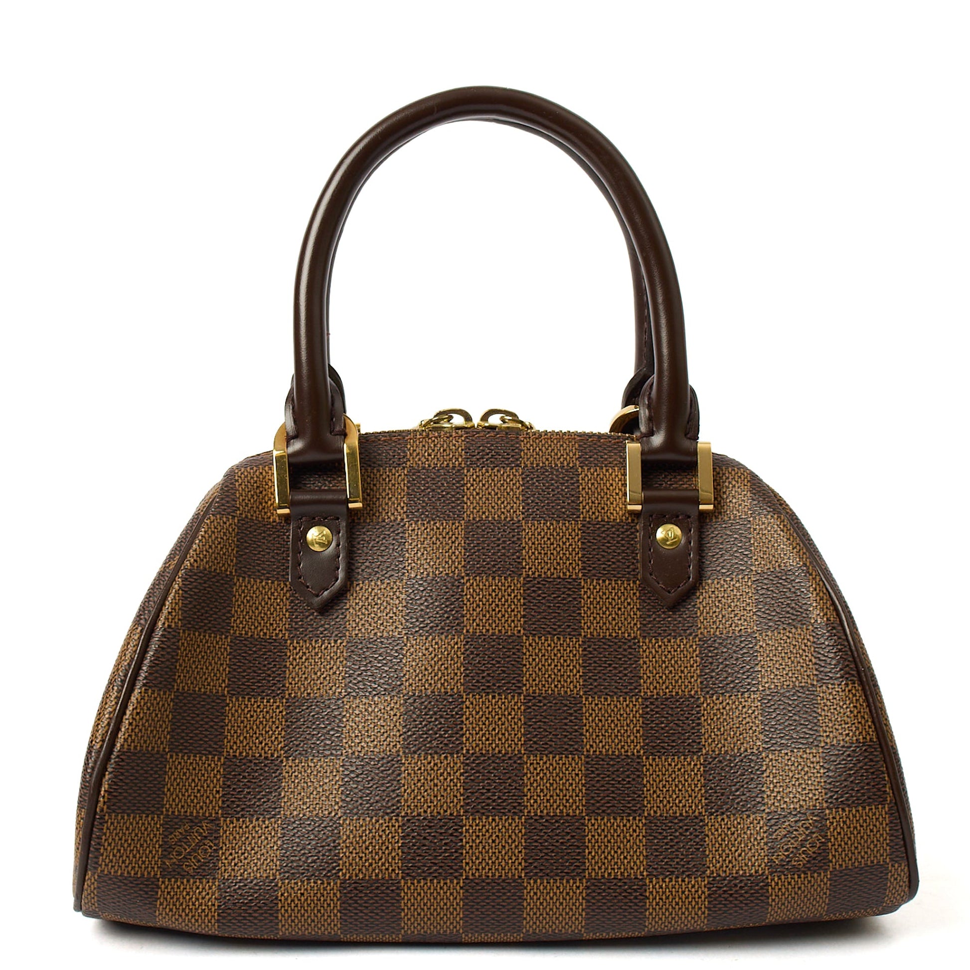 Louis Vuitton Mini Bag Riviera in Damier, Canvas — Top View
