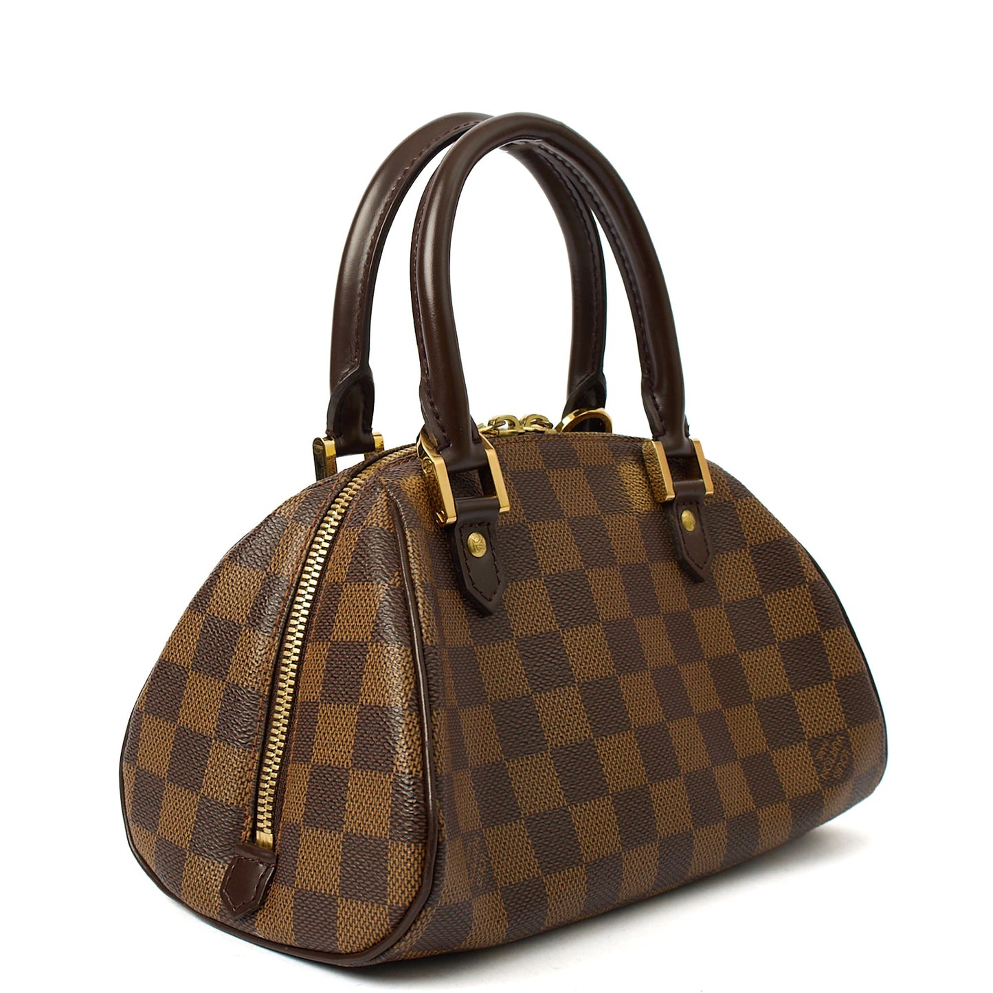 Louis Vuitton Mini Bag Riviera in Damier, Canvas — Back View