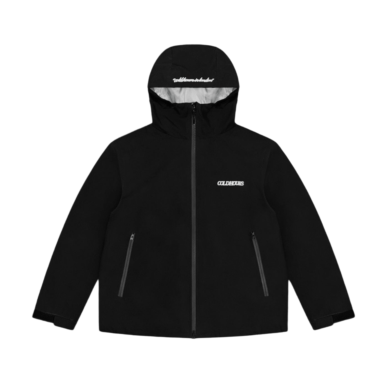 CLD HRS NIGHT SHELL JACKET - BLACK — XS — Front View