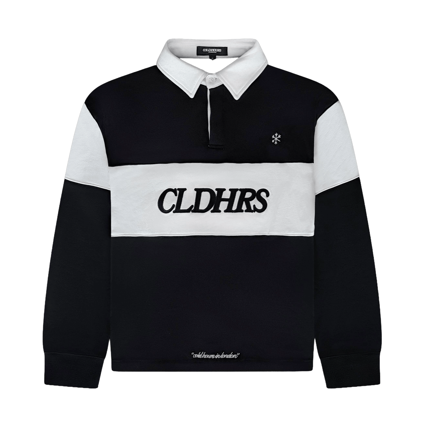 CLD HRS RUGBY POLO — XS — Front View