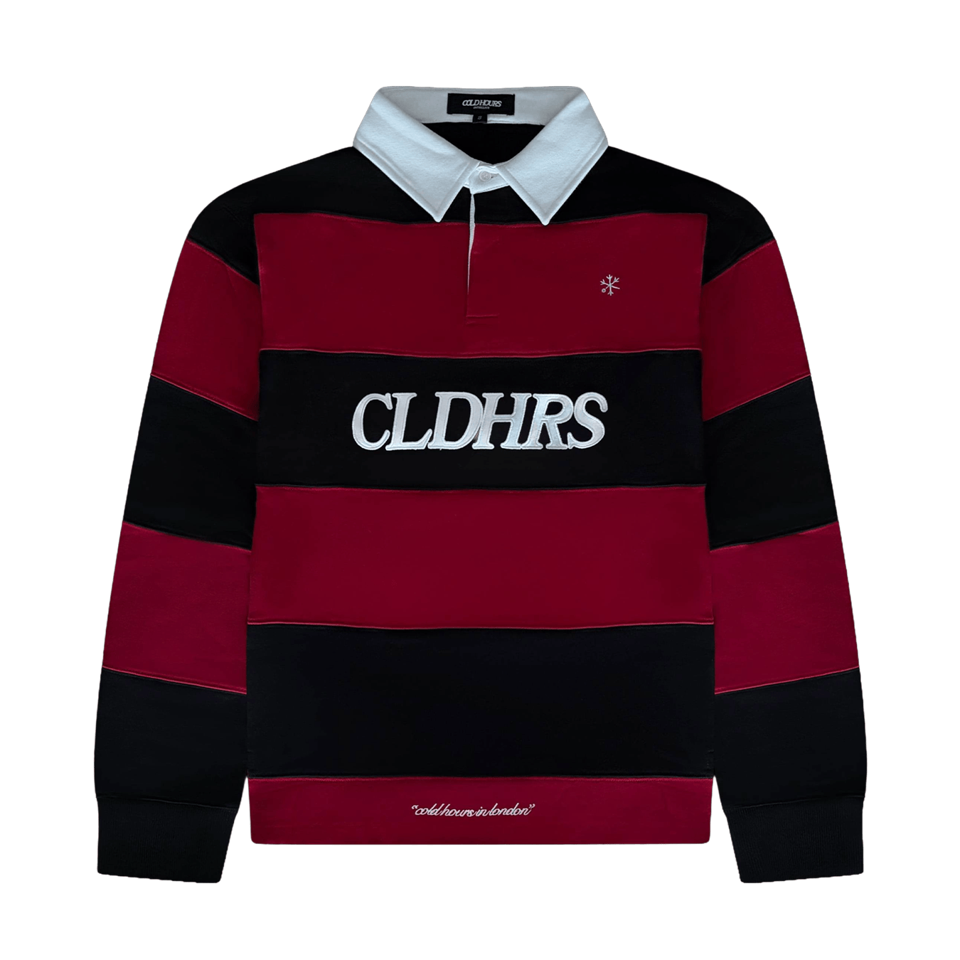 CLD HRS RUGBY POLO — XS — Front View