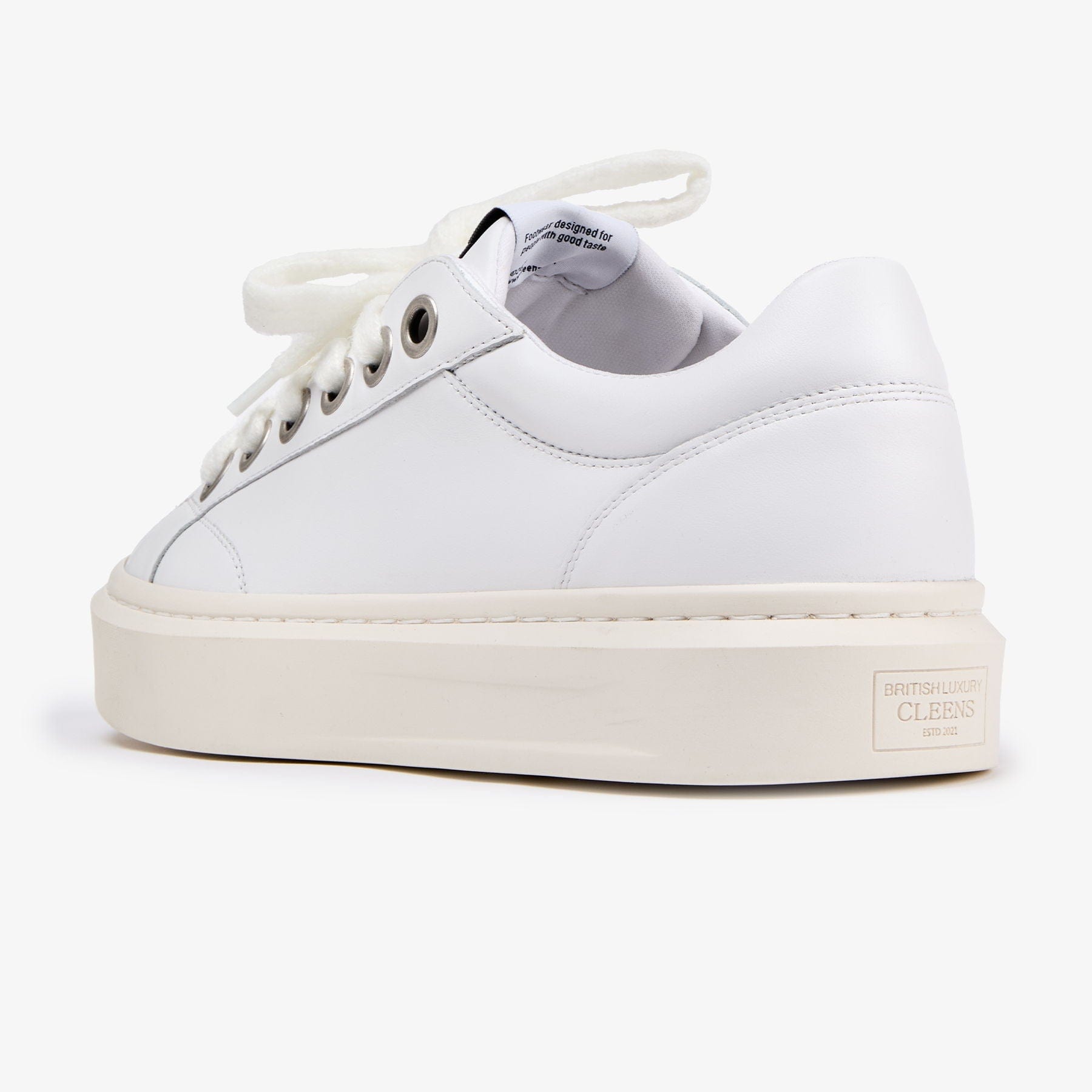 Cleens Ace 'Blanc' — UK 3 | EU 37 | US 4 — Lifestyle View