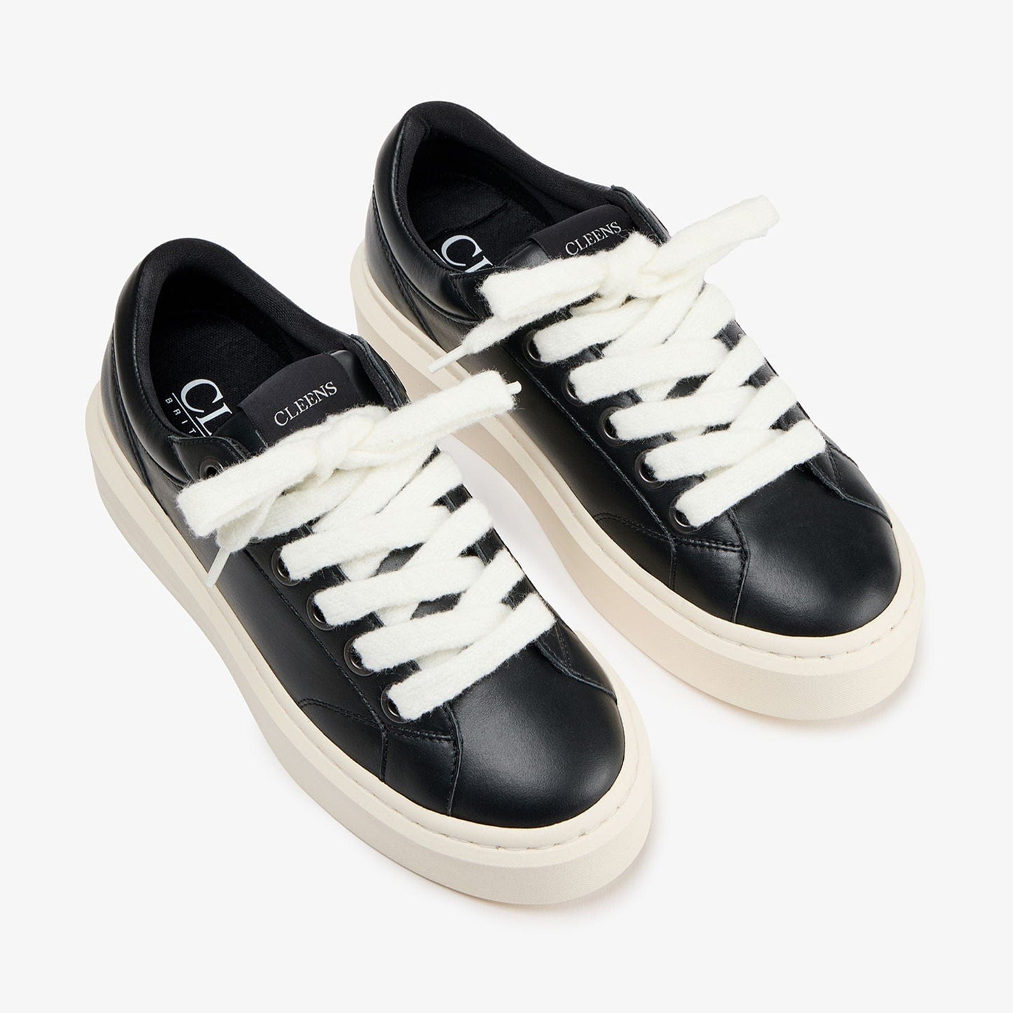 Cleens Ace 'Noir' — UK 3 | EU 37 | US 4 — Detail View