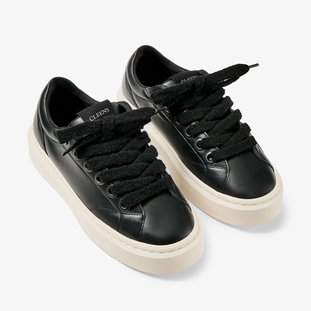 Cleens Ace 'Noir' — UK 3 | EU 37 | US 4 — Top View