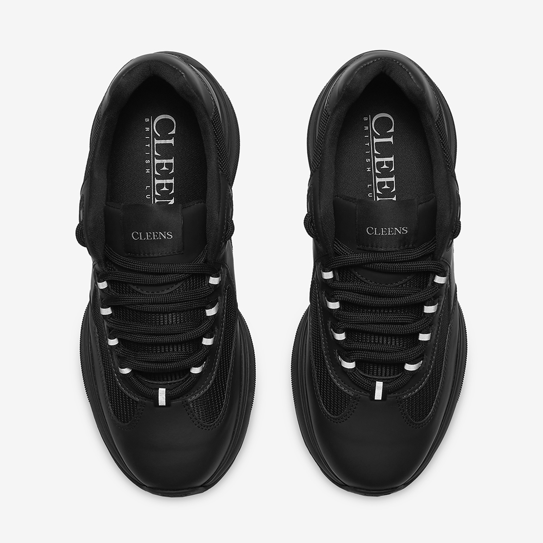 Cleens Podium 'Black Mono' — UK 3 | EU 37 | US 4 — Top View