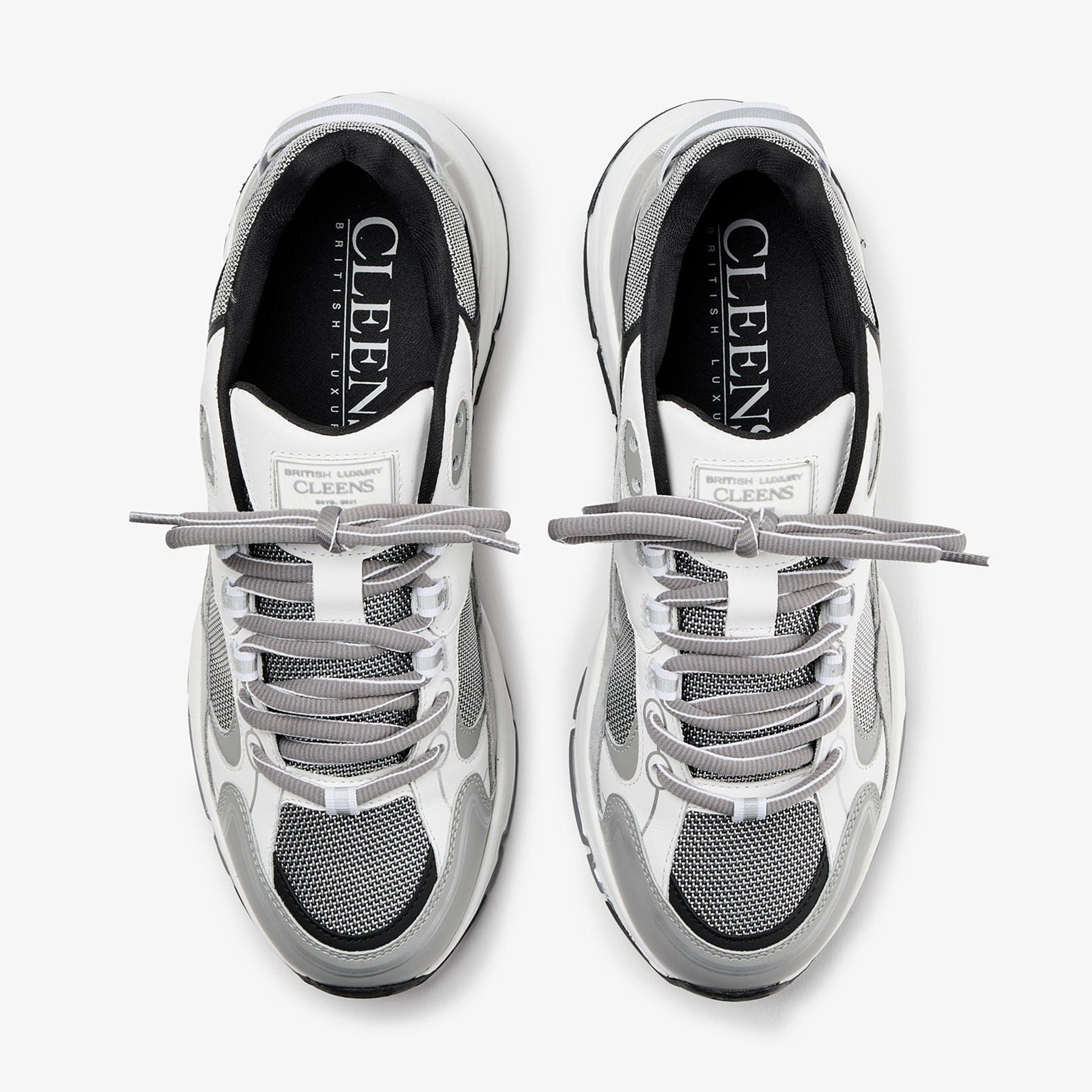 Cleens Pulse Runner 'Bianco' — UK 3 | EU 37 | US 4 — Side View