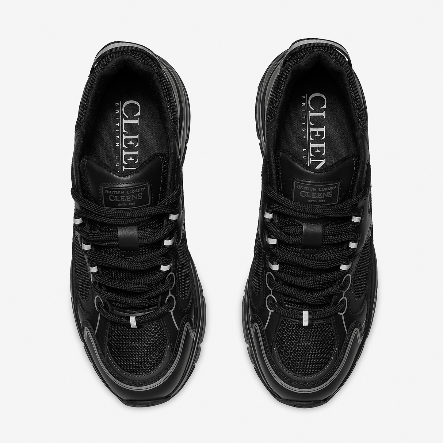 Cleens Pulse Runner 'Phantom' — UK 3 | EU 37 | US 4 — Top View