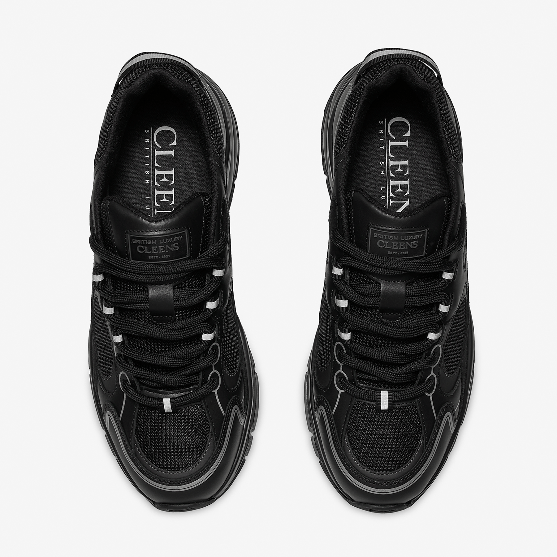 Cleens Pulse Runner 'Phantom' — UK 3 | EU 37 | US 4 — Top View