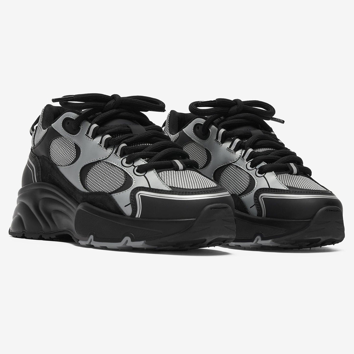 Cleens Pulse Runner 'Silver Bullet' — UK 3 | EU 37 | US 4 — Back View