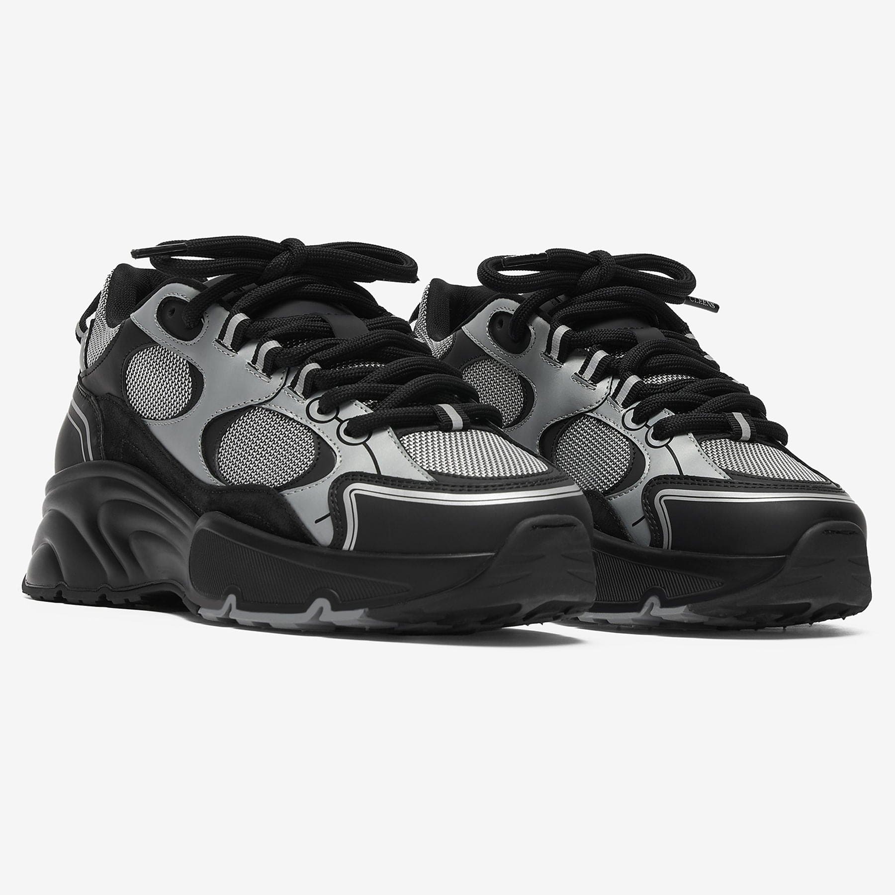 Cleens Pulse Runner 'Silver Bullet' — UK 3 | EU 37 | US 4 — Back View