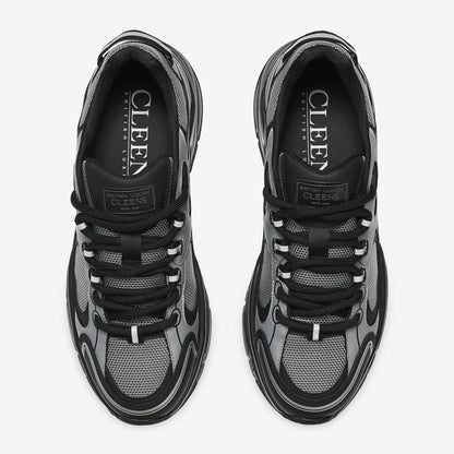 Cleens Pulse Runner 'Silver Bullet' — UK 3 | EU 37 | US 4 — Top View