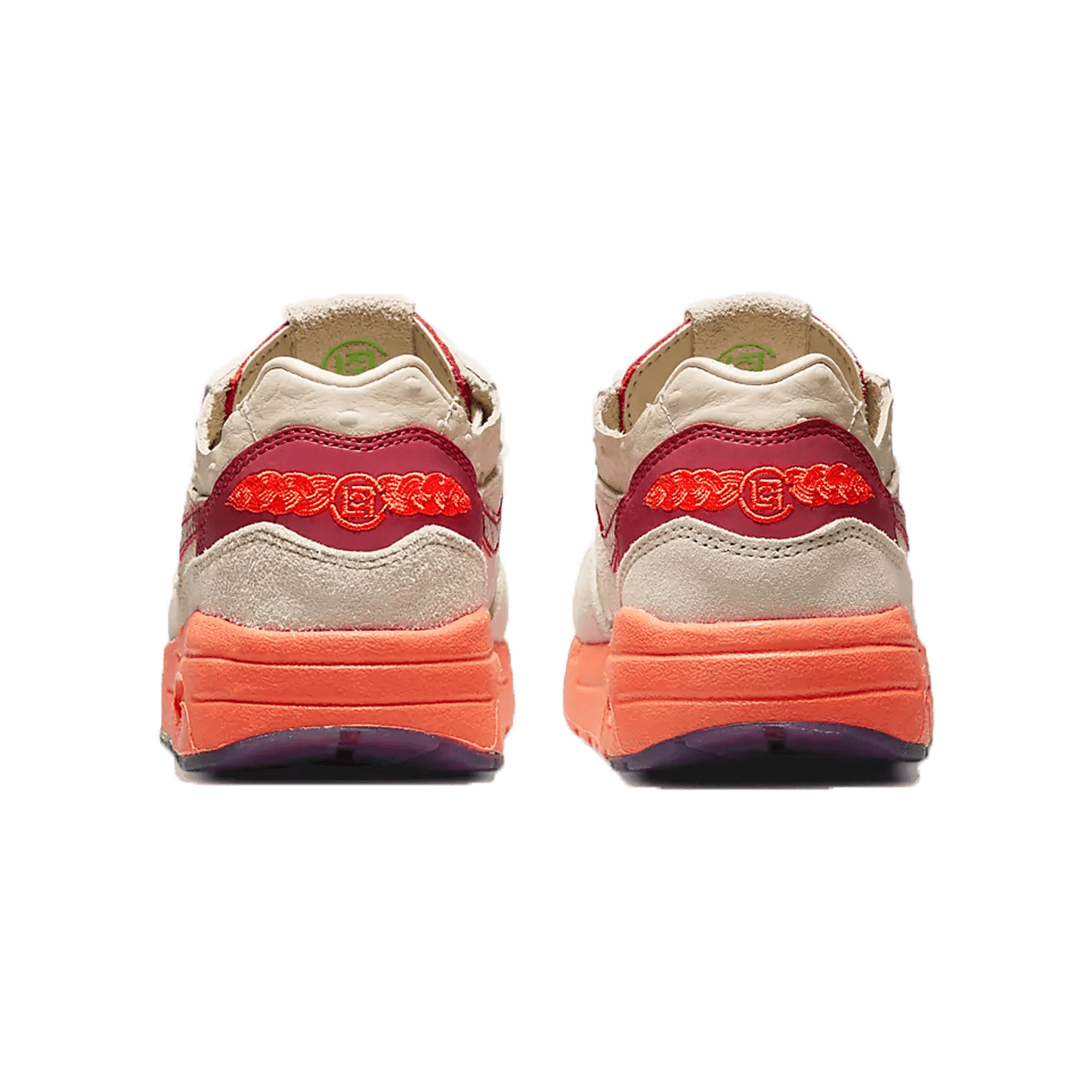 CLOT x Nike Air Max 1 PS 'Kiss of Death' 2021 — UK 10C | EU 27.5 | US 10.5C — Back View