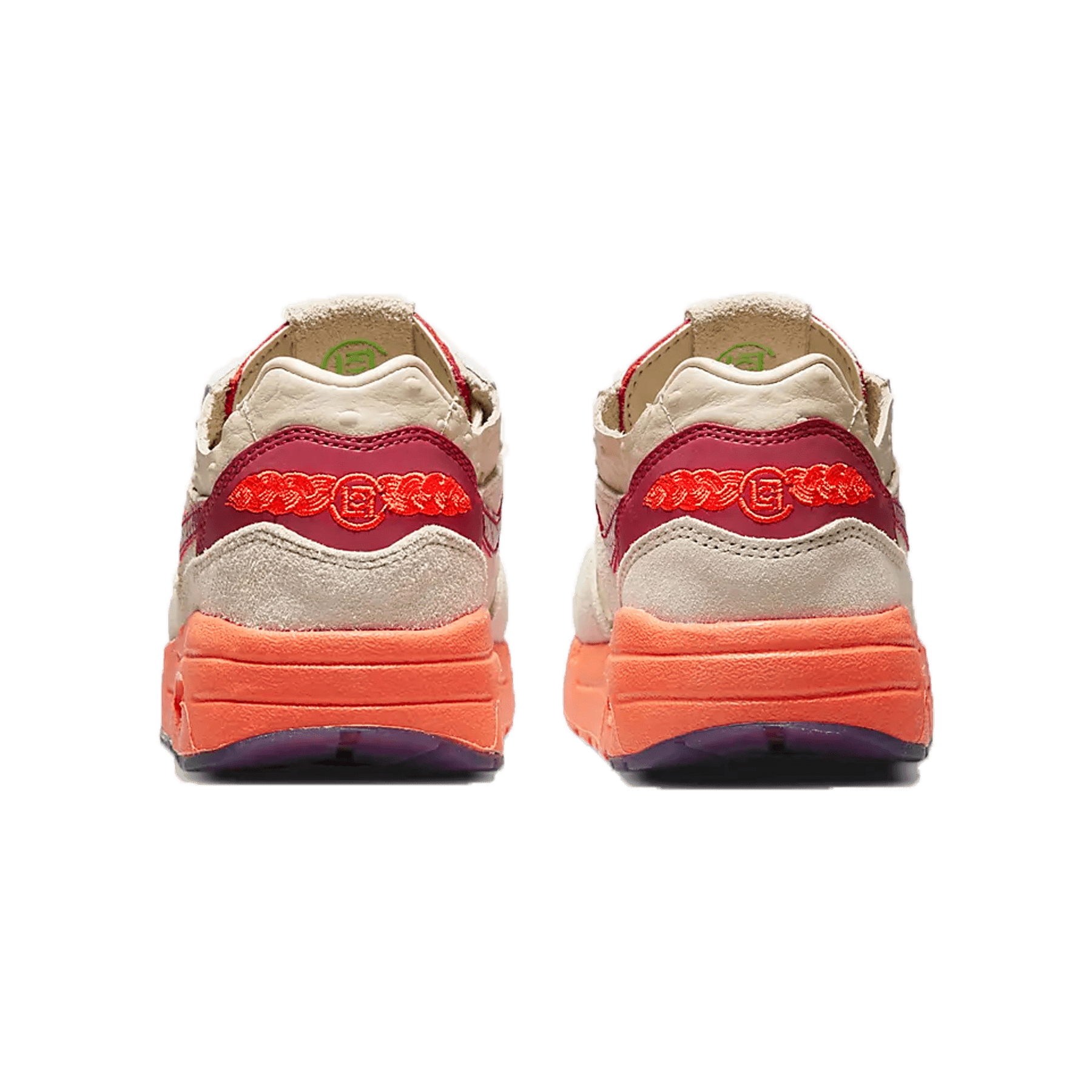 CLOT x Nike Air Max 1 PS 'Kiss of Death' 2021 — UK 10C | EU 27.5 | US 10.5C — Back View