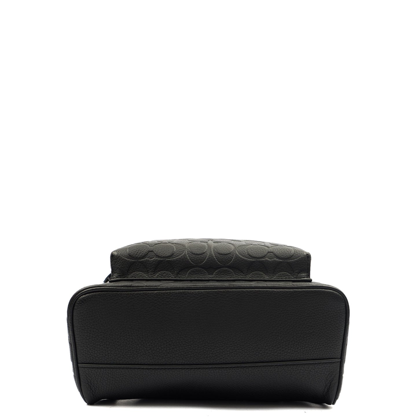 Coach Backpack Parker Backpack in Black, Leather — Top View
