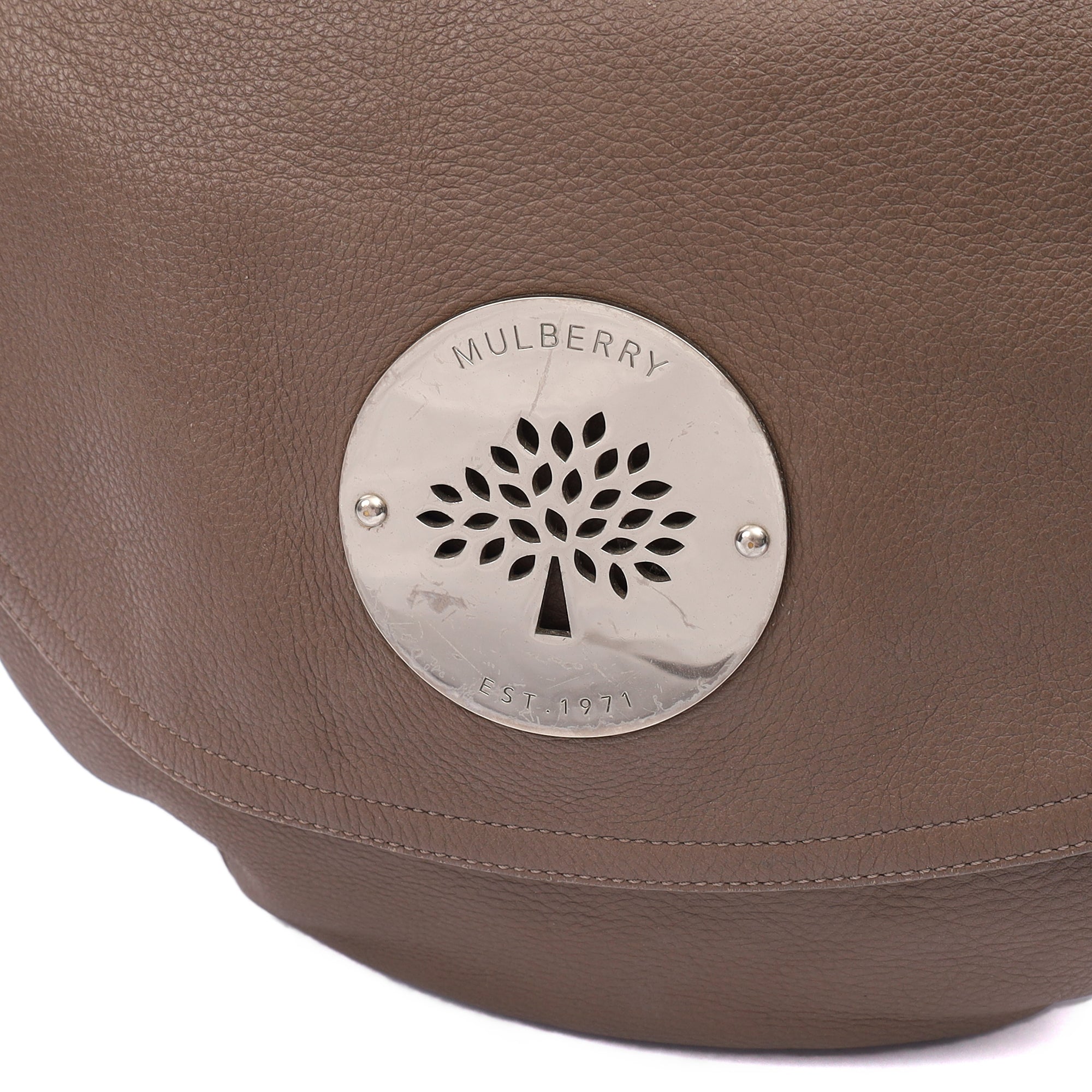 Mulberry Cross Body Daria Satchel in Clay, Calfskin Leather — Lifestyle View