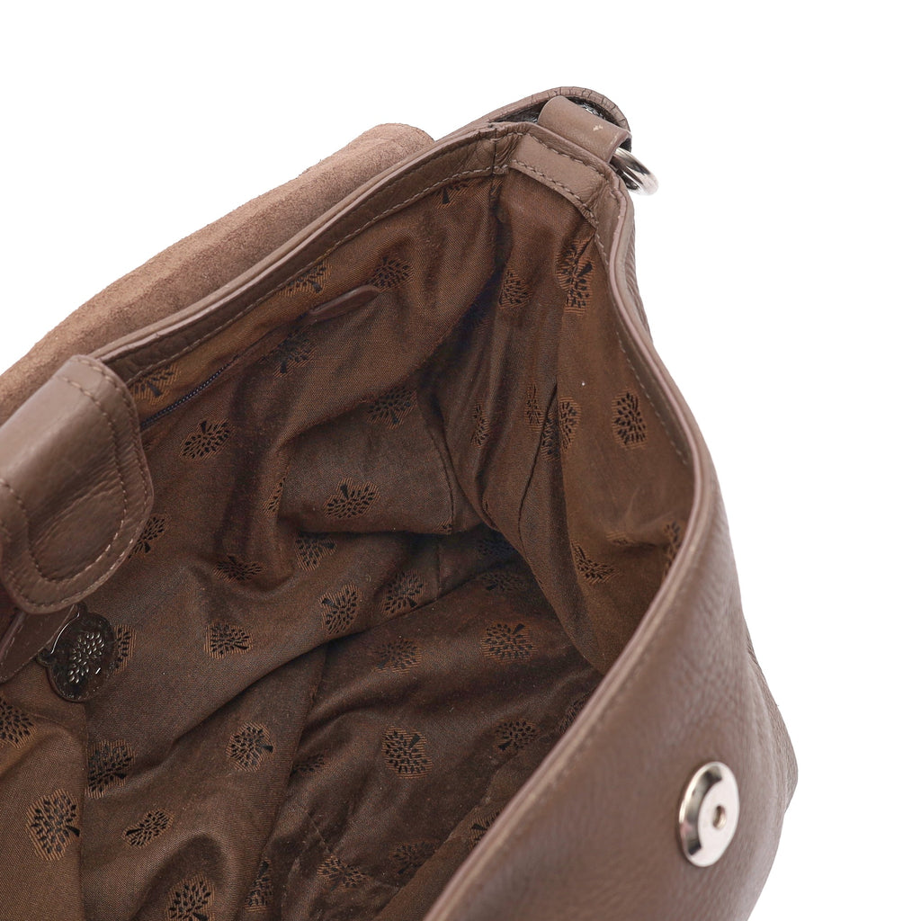 Mulberry Cross Body Daria Satchel in Clay, Calfskin Leather — Alternate View 11