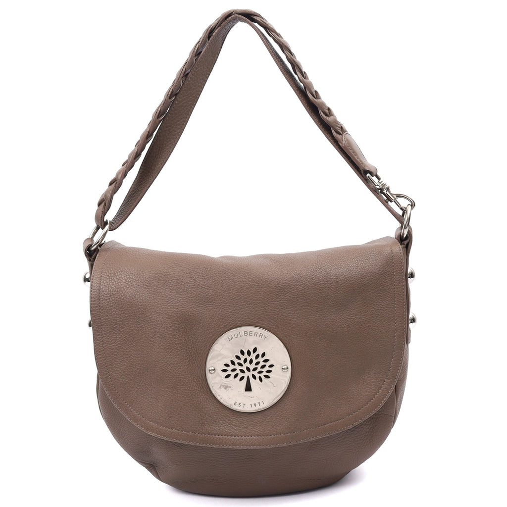 Mulberry Cross Body Daria Satchel in Clay, Calfskin Leather — Alternate View 7
