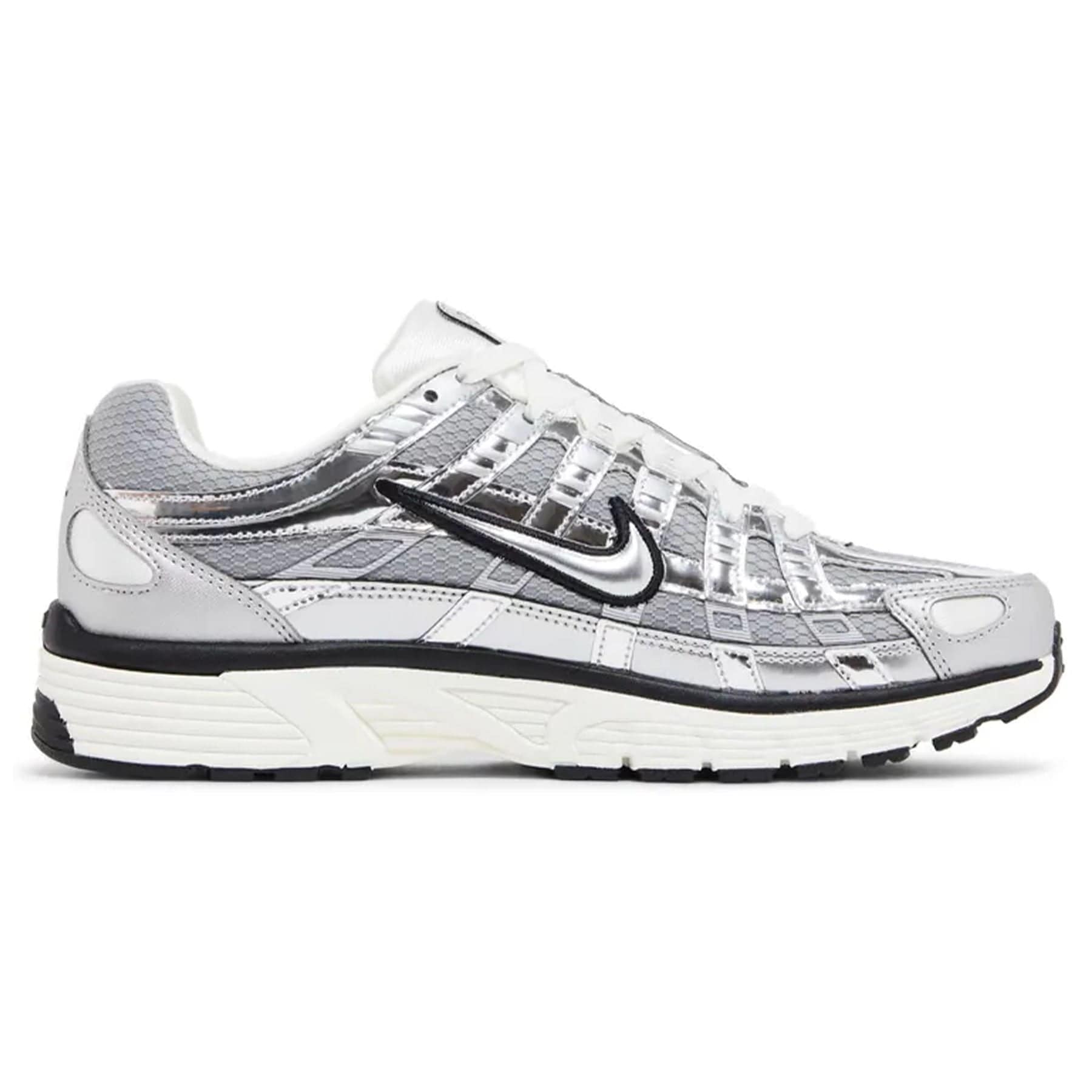 Nike P-6000 'Metallic Silver' — UK 3 | EU 35.5 | US 3.5 — Side View