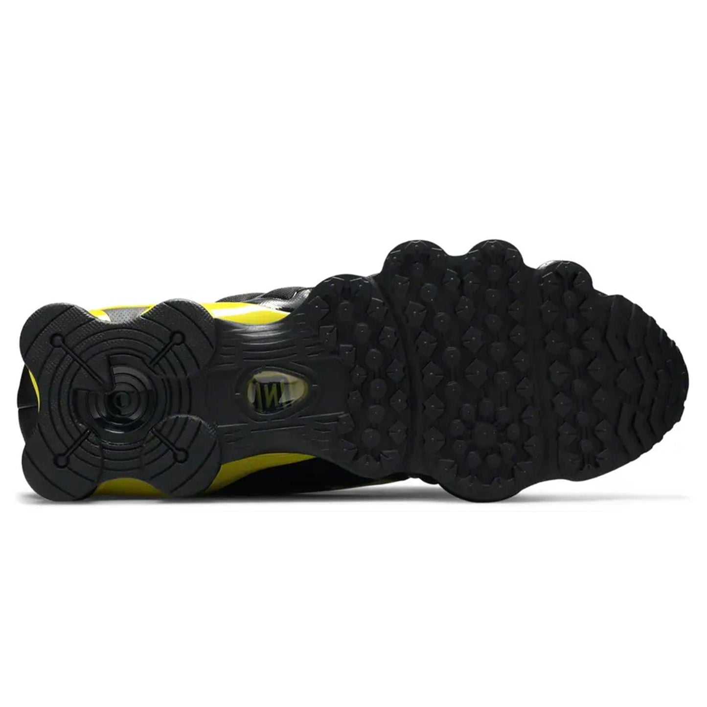 Nike Shox TL 'Black Dynamic Yellow' — UK 3 | EU 35.5 | US 3.5 — Top View