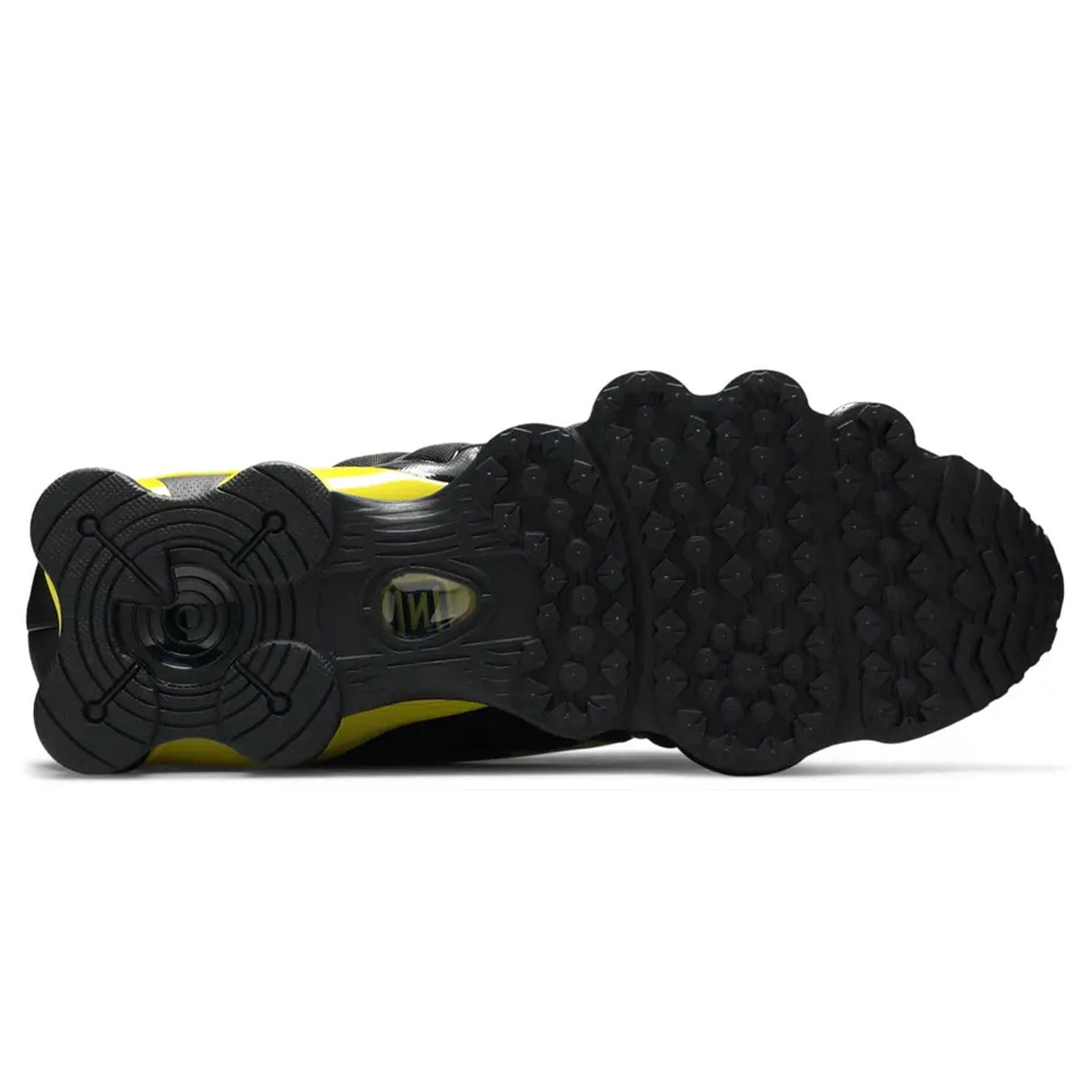Nike Shox TL 'Black Dynamic Yellow' — UK 3 | EU 35.5 | US 3.5 — Top View