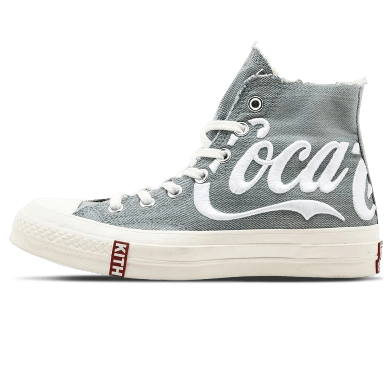 Converse x Coca Cola KITH Chuck Taylor All Star 70s 'Denim' — UK 3 | EU 35 | US 3 — Front View