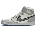 Dior x Air Jordan 1 High — UK 3 | EU 35.5 | US 3.5 — Front View